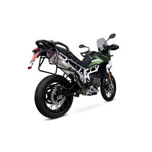 SCORPION EXHAUST Triumph Tiger 900 (all models) Serket Parallel Slip-on 2020 > 2023