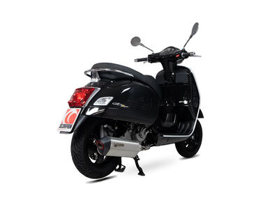 SCORPION EXHAUST Vespa GTS 125 / 300 HPE (all models) Serket Parallel Slip-on