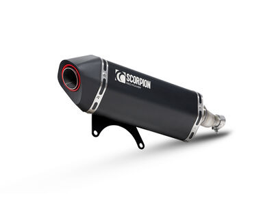 SCORPION EXHAUST Vespa GTS 125 iGET (Euro 5) Serket Parallel Slip-on