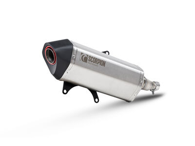 SCORPION EXHAUST Vespa GTS 125 iGET (Euro 5) Serket Parallel Slip-on