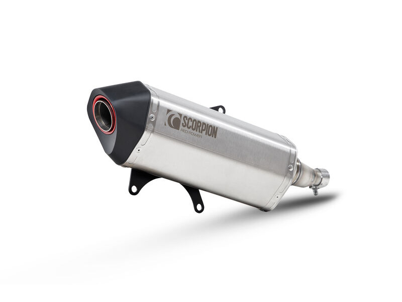 SCORPION EXHAUST Vespa GTS 125 iGET (Euro 5) Serket Parallel Slip-on click to zoom image