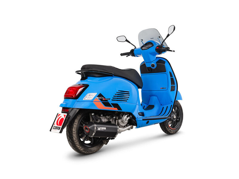 SCORPION EXHAUST Vespa GTS 310 (Euro 5+) European Models Only Serket Parallel Slip-on click to zoom image