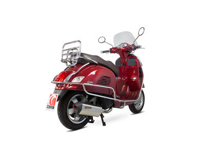 SCORPION EXHAUST Vespa GTS125 (Euro 4) Serket Parallel Full System