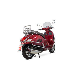 SCORPION EXHAUST Vespa GTS125 (Euro 4) Serket Parallel Full System 2017 > 2019