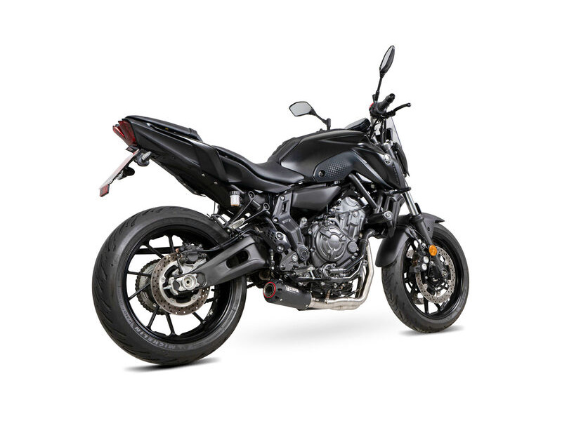 SCORPION EXHAUST Yamaha MT-07 Red Power Full System click to zoom image