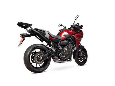 SCORPION EXHAUST Yamaha MT-07 Tracer (2016-2019) / MT-07 Tracer GT (2019) Serket Taper Full System