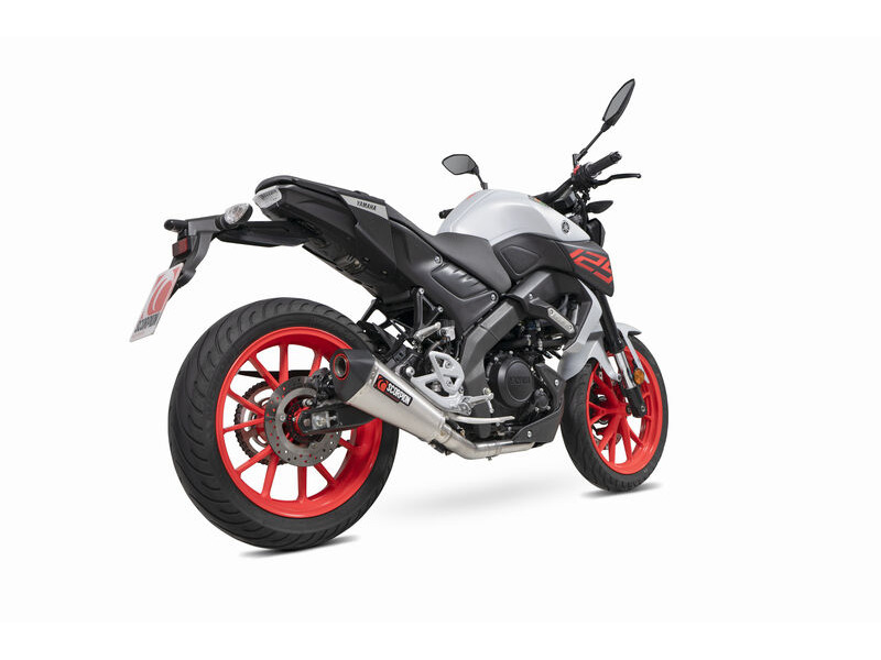 SCORPION EXHAUST Yamaha MT-125 Euro 4 Serket Taper Full System click to zoom image