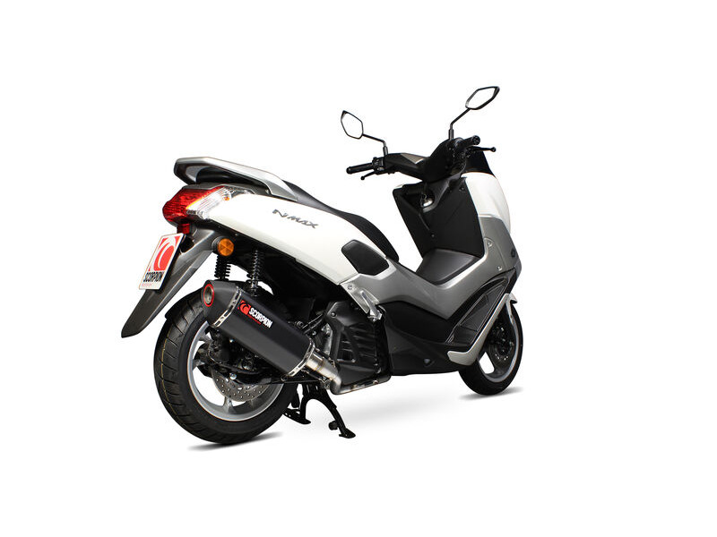 SCORPION EXHAUST Yamaha N-Max 125 Serket Parallel Full System click to zoom image