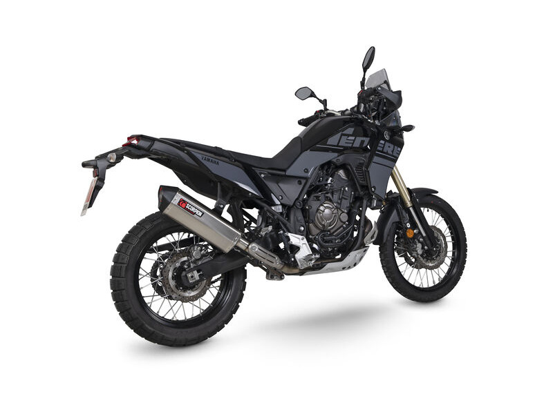 SCORPION EXHAUST Yamaha Tenere 700 Serket Parallel Slip-on click to zoom image