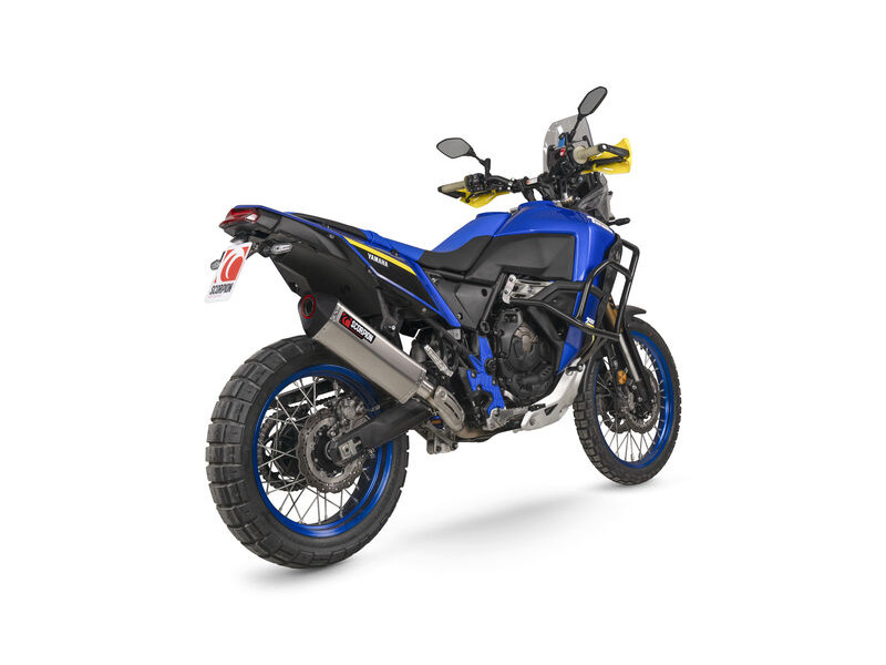 SCORPION EXHAUST Yamaha Tenere 700 World Raid Serket Parallel Slip-on click to zoom image