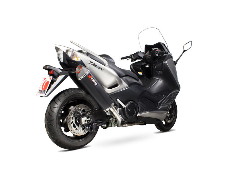 SCORPION EXHAUST Yamaha T-Max 530 Serket Parallel Full System click to zoom image