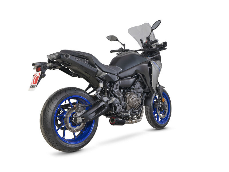 SCORPION EXHAUST Yamaha Tracer 7 Red Power Full System click to zoom image