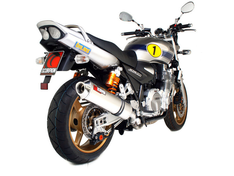 SCORPION EXHAUST Yamaha XJR1300 Factory Oval Slip-on click to zoom image