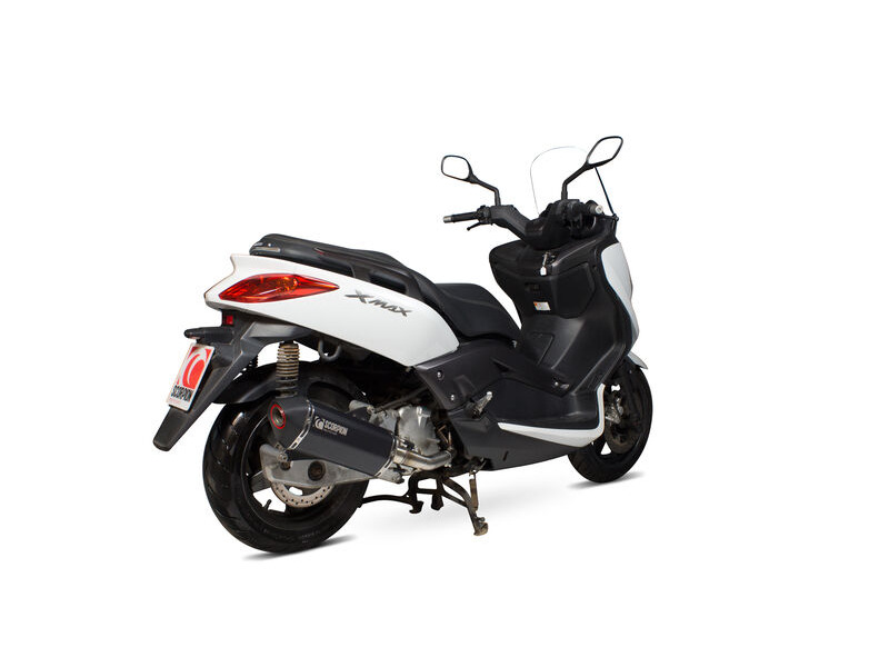 SCORPION EXHAUST Yamaha X-Max 125 Serket Parallel Full System click to zoom image