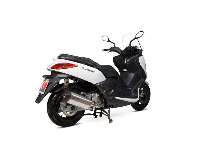 SCORPION EXHAUST Yamaha X-Max 125 Serket Parallel Full System click to zoom image
