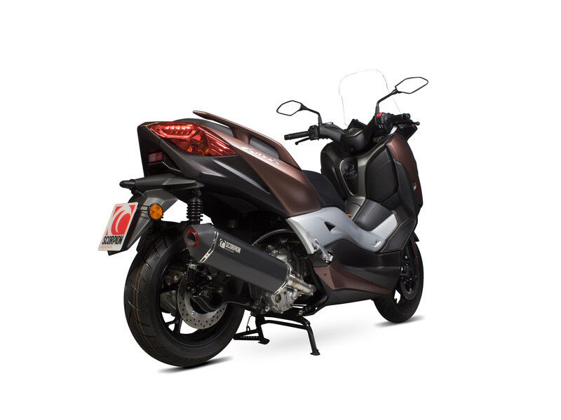 SCORPION EXHAUST Yamaha X-Max 300 Serket Parallel Slip-on click to zoom image