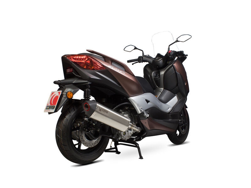 SCORPION EXHAUST Yamaha X-Max 300 Serket Parallel Slip-on click to zoom image