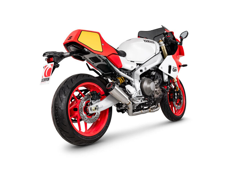 SCORPION EXHAUST Yamaha XSR 900 GP Red Power Full System click to zoom image
