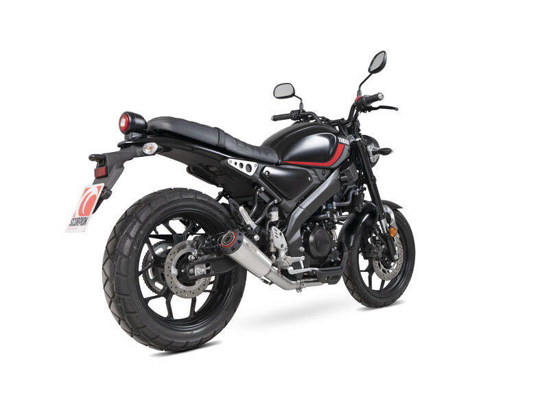 SCORPION EXHAUST Yamaha XSR-125 Red Power Full System click to zoom image