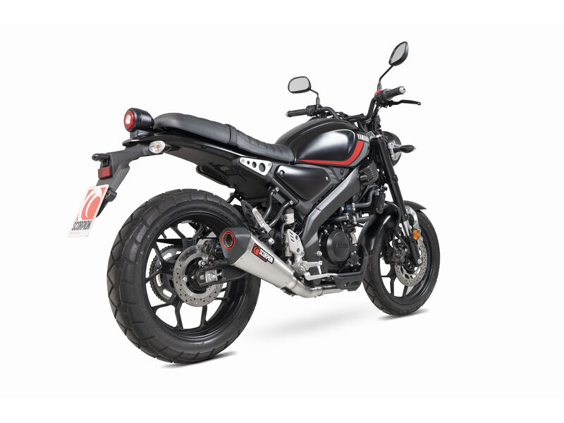 SCORPION EXHAUST Yamaha XSR-125 Serket Taper Full System click to zoom image
