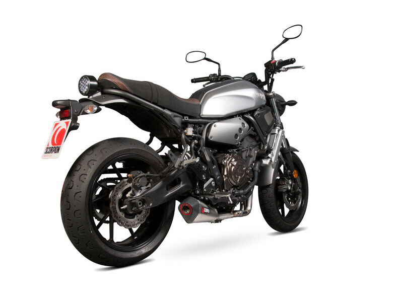 SCORPION EXHAUST Yamaha XSR700 (2016-2020) / XSR700 Xtribute (2019-2020) Serket Taper Full System click to zoom image