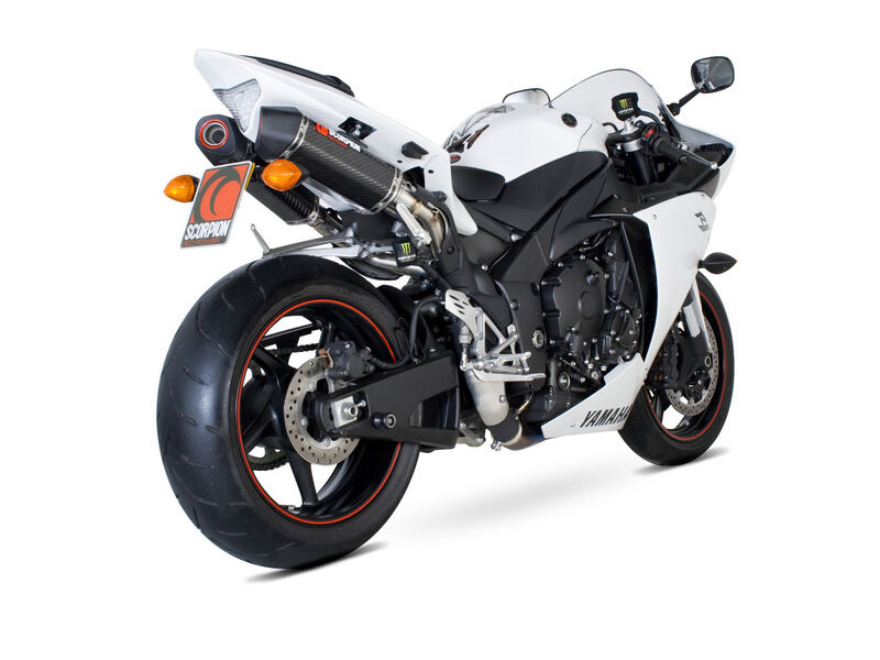 SCORPION EXHAUST Yamaha YZF-R1 Serket Parallel Slip-on (Pair) click to zoom image