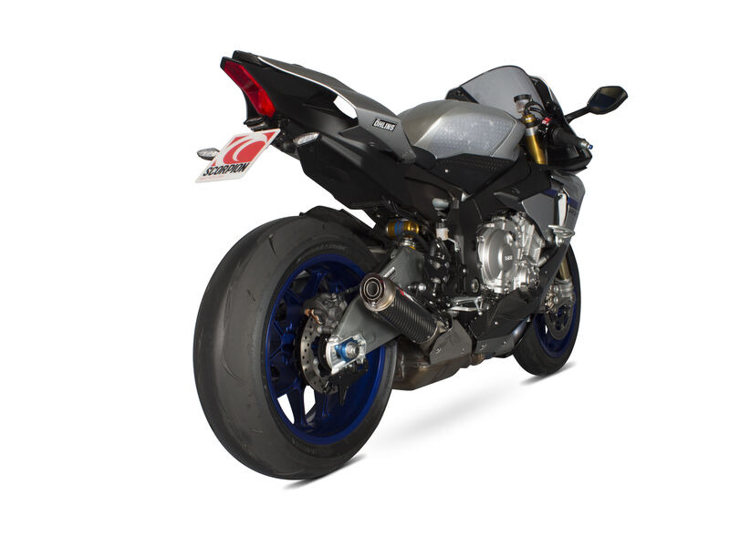 SCORPION EXHAUST Yamaha YZF-R1 / YZF-R1 M RP1-GP Slip-on click to zoom image