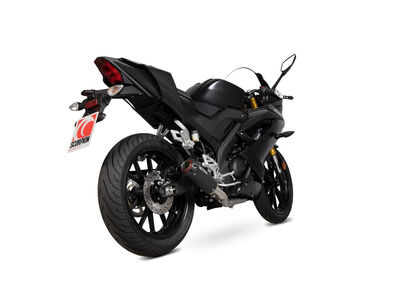 SCORPION EXHAUST Yamaha YZF-R125 Red Power Full System