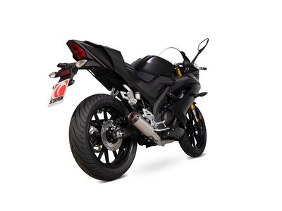 SCORPION EXHAUST Yamaha YZF-R125 Red Power Full System