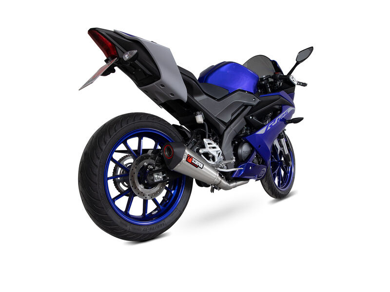 SCORPION EXHAUST Yamaha YZF-R125 Serket Taper Full System click to zoom image