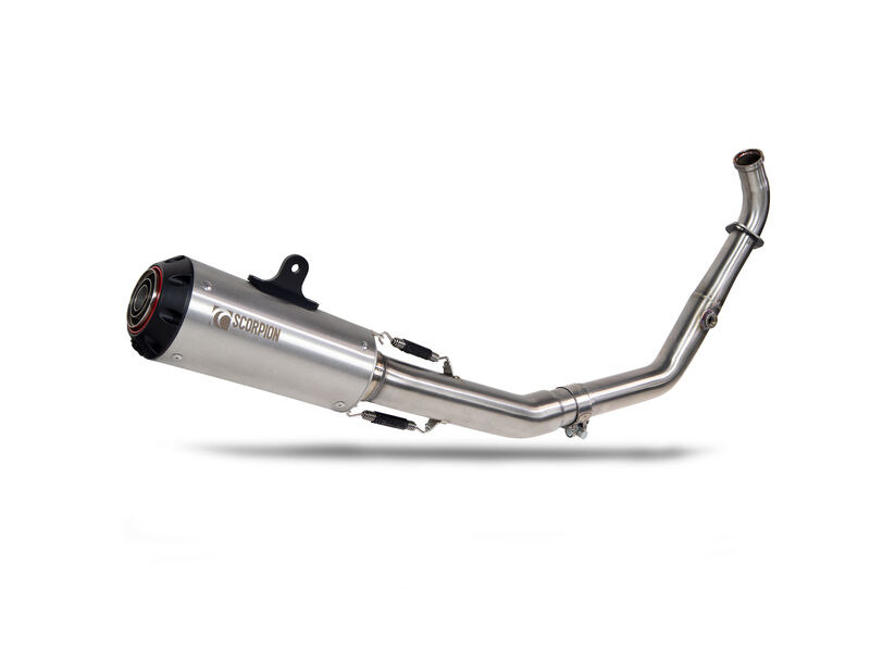SCORPION EXHAUST Yamaha YZF-R125 Euro 5+ / R15 V4 M Red Power Full System click to zoom image