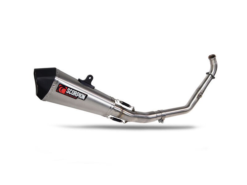 SCORPION EXHAUST Yamaha YZF-R125 Euro 5+ / R15 V4 M Serket Taper Full System click to zoom image