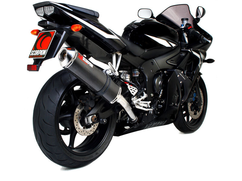 SCORPION EXHAUST Yamaha YZF-R6 Factory Oval Slip-on click to zoom image