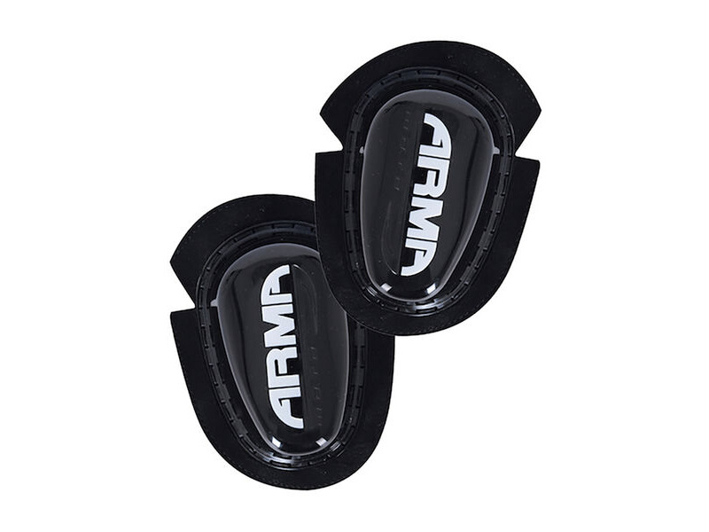 ARMR Teardrop Knee Sliders Black click to zoom image