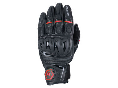 ARMR Raiden 3.0 MS Leather Glove Black/Red