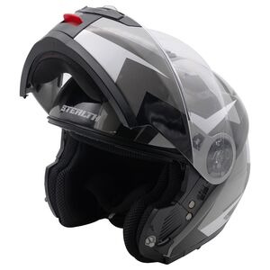 STEALTH V159 Flip Road Helmet Graphic Mono Gloss 