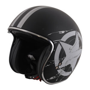 STEALTH Open Face Helmet - Star Rider click to zoom image