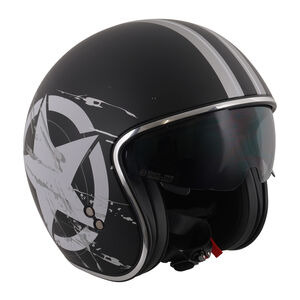 STEALTH Open Face Helmet - Star Rider click to zoom image