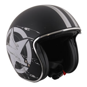 STEALTH Open Face Helmet - Star Rider click to zoom image