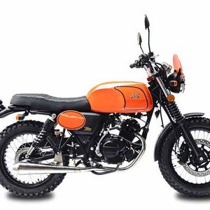 AJS Tempest Scrambler EFI 125cc  Blazing Orange  click to zoom image