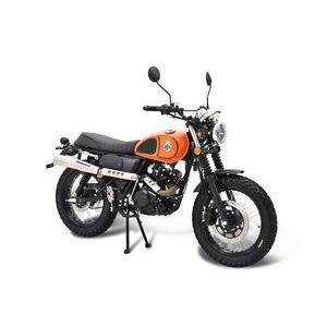 AJS '71' Desert Scrambler 125  Blazing Orange  click to zoom image