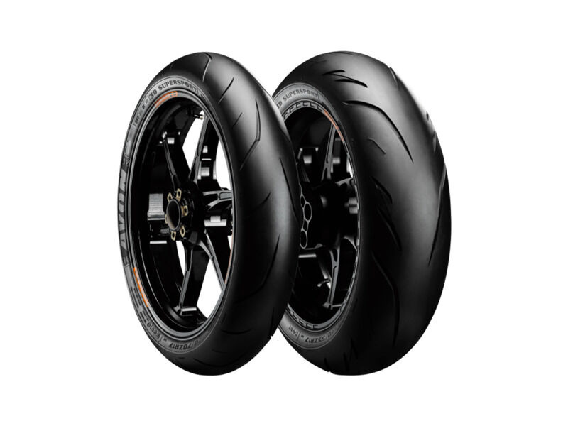 AVON MOTORCYCLE TYRES 120/70 ZR17 (58W) TL 3D SUPERSPORT click to zoom image