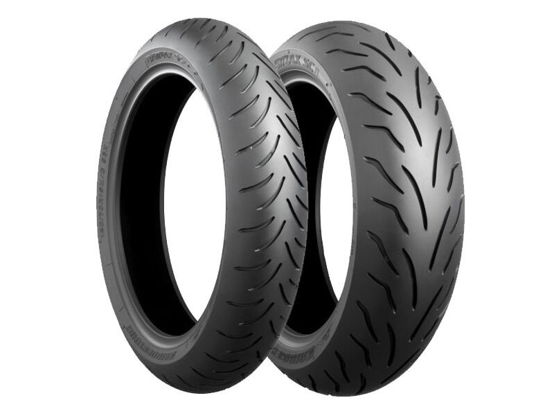 BRIDGESTONE 110/90 -13 55P TL BATTLAX SC F click to zoom image