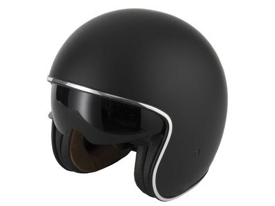 V-CAN V537 Classic Helmet - Matt Black
