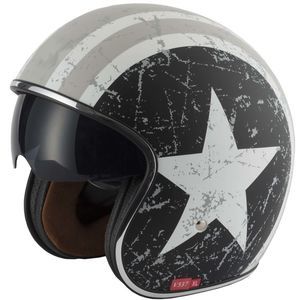V-CAN V537 Classic Helmet - Rebel Star 