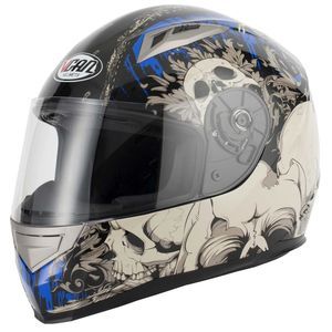 V-CAN V158 Demon Helmet - Blue 