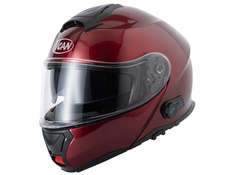VCAN V272 Blinc A4 Bluetooth Helmet Burgundy £209.95