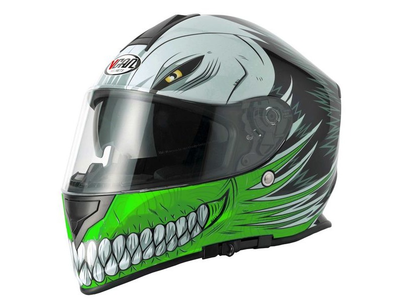 V-CAN V127 Helmet - Hollow Green click to zoom image