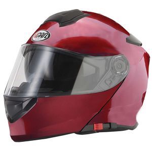 V-CAN V271 Flip-Up Helmet - Burgundy 