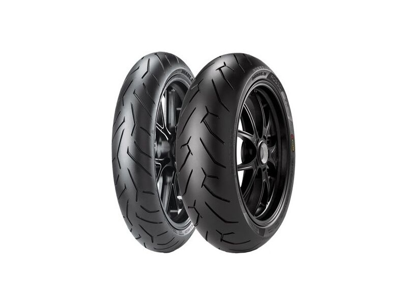 PIRELLI 120/70ZR17 (58W) DIABLO ROSSO II K click to zoom image